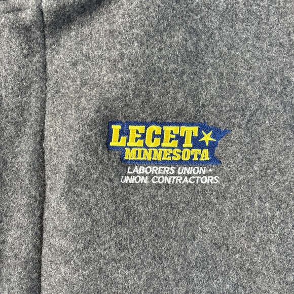 Union Line Wool Bomber Jacket Penny Coat Mens Small Union Made USA LEGET MN - Picture 2 of 14